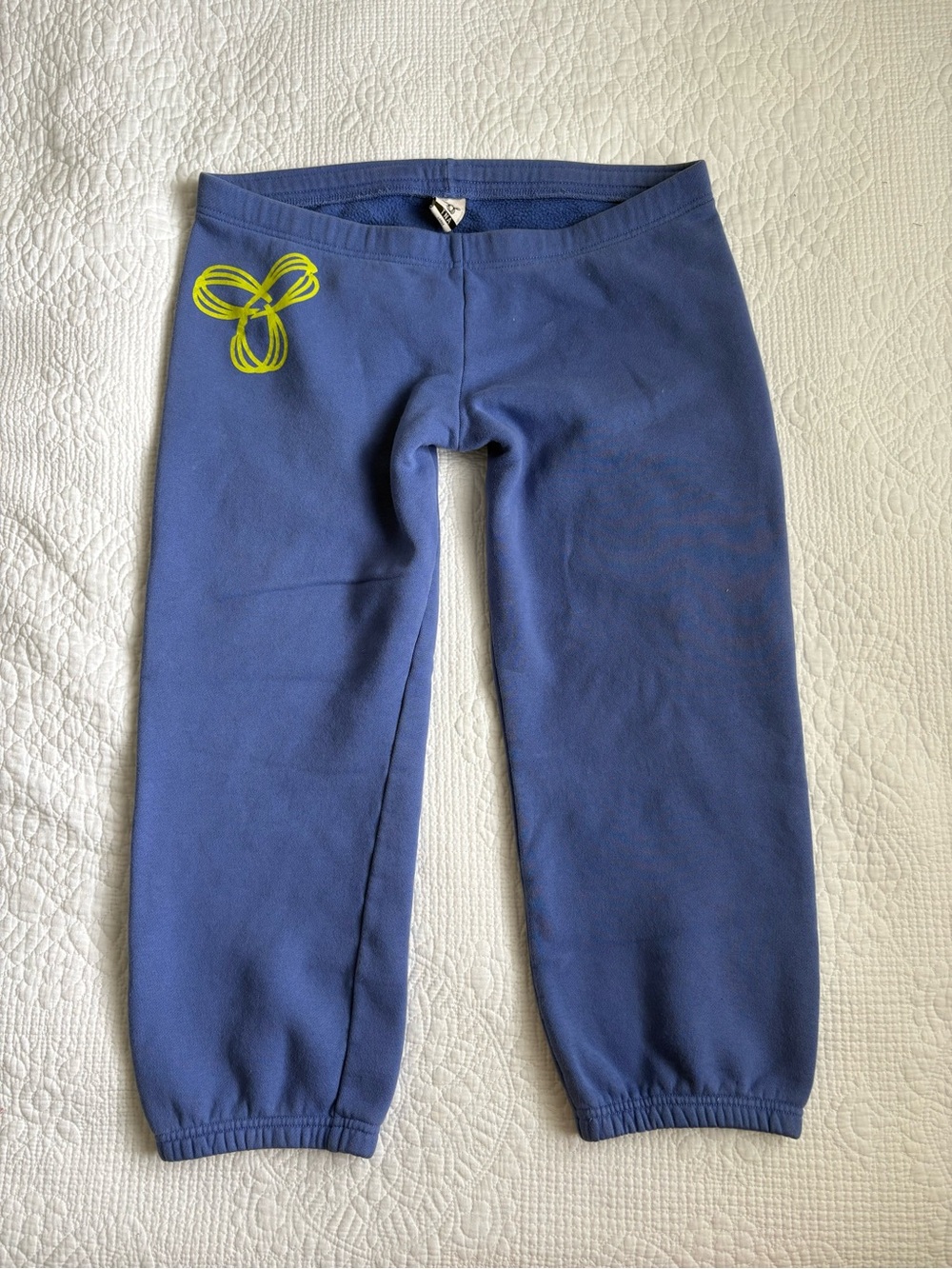 Vintage 2000s Aritzia TNA Lowrise Cropped Capris Sweatpants Joggers